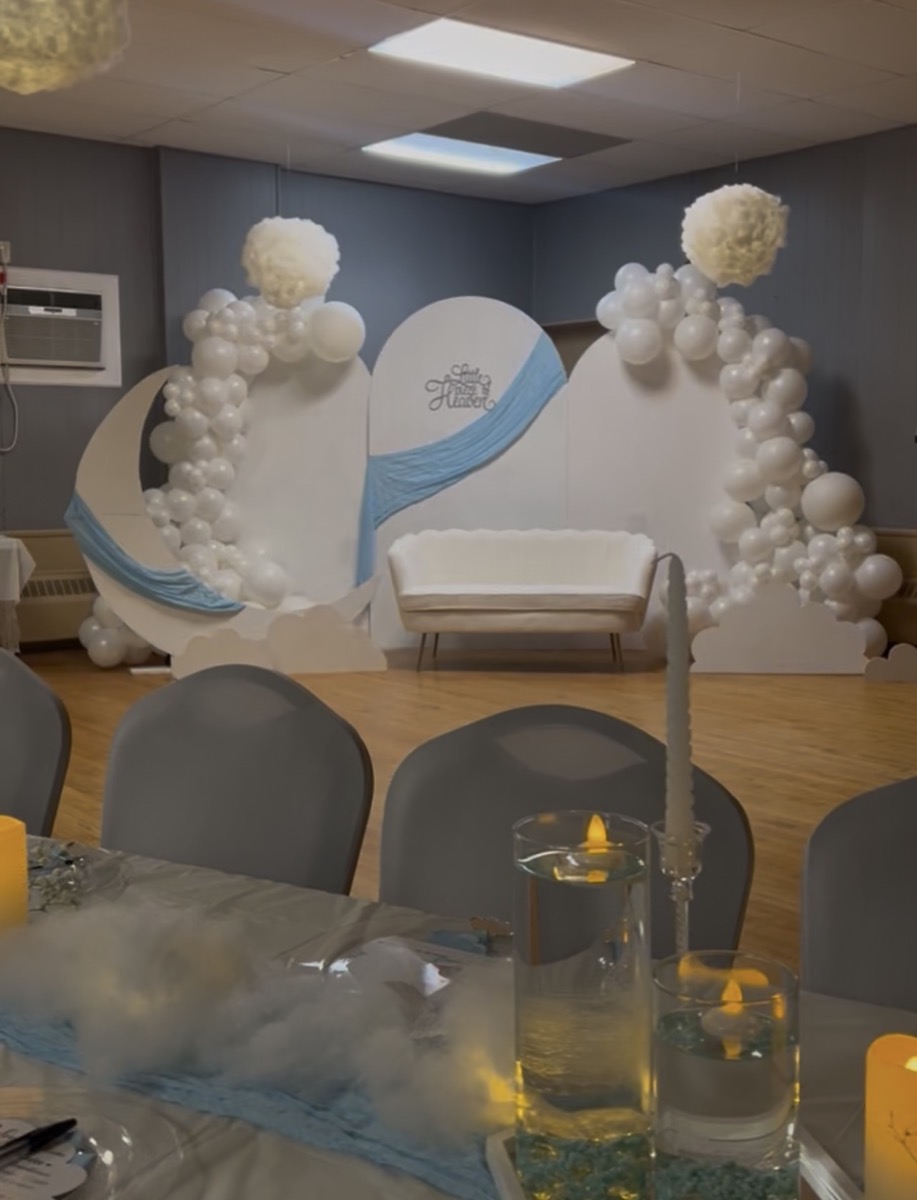 Recent event installation by The Luxe Moment.